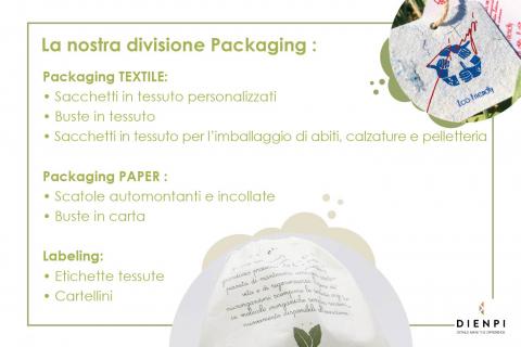 Imballaggio - divisione packaging