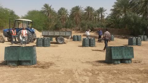 Compostaggio a Degueche - Tunisia