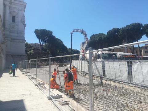 CLS da Riciclati - Getto Piazza Venezia