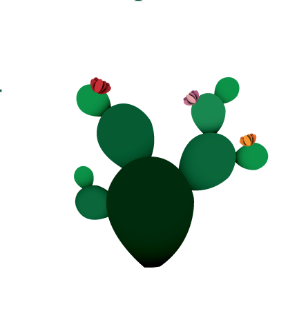 logo del progetto Nopal, raffigurante una pianta di ficod'india stilizzata