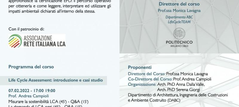 Programma corso di formazione