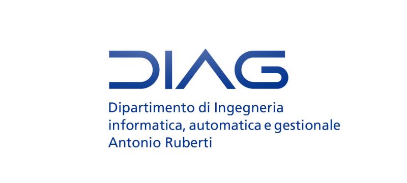 Logo del Dipartimento di Ingegneria Informatica, Automatica e Gestionale "Antonio Ruberti"