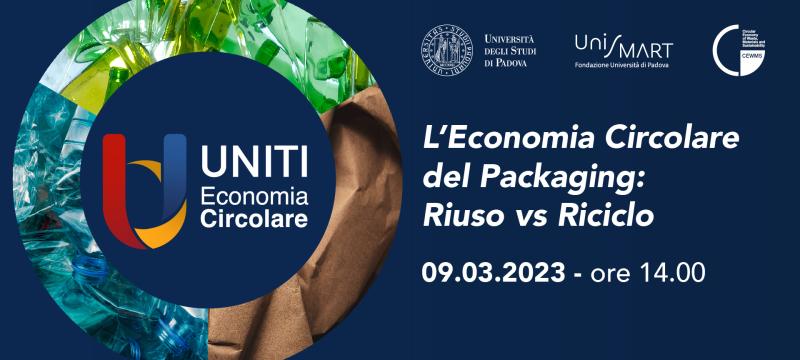 Evento Economia Circolare sul packaging: Riuso vs Riciclo