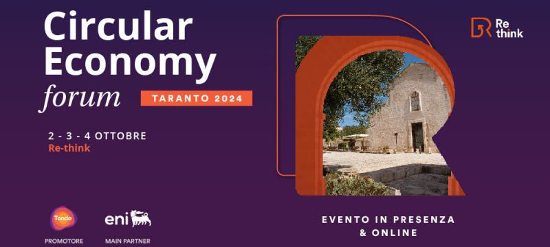Re-think Circular Economy Forum Taranto 2024